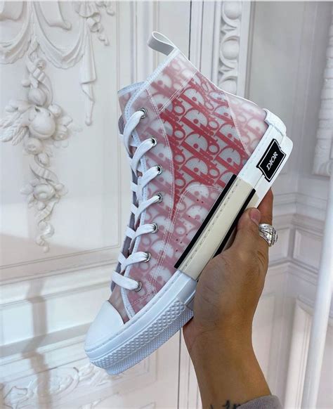 dior high top sneakers pink|dior high top sneakers men.